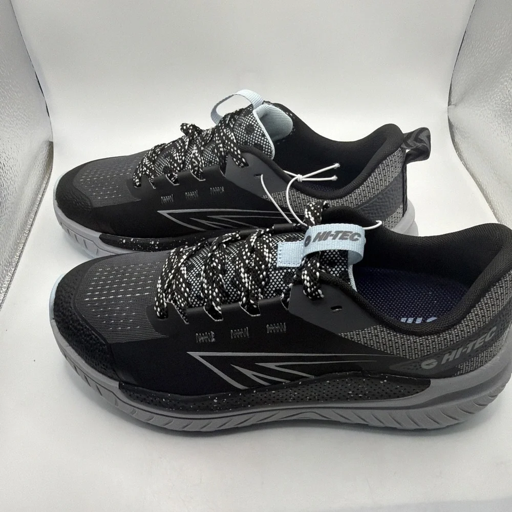 Hi-Tec Catalina II Trail Running Shoes Womens Black Gray Athletic Sneakers - 7.5